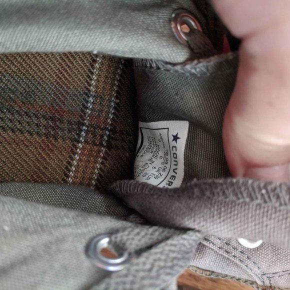 Unique Sample Converse High Tops - Picture 6 of 6